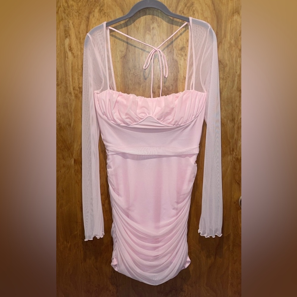 Lucy In The Sky Pink Dress - Picture 3 of 5